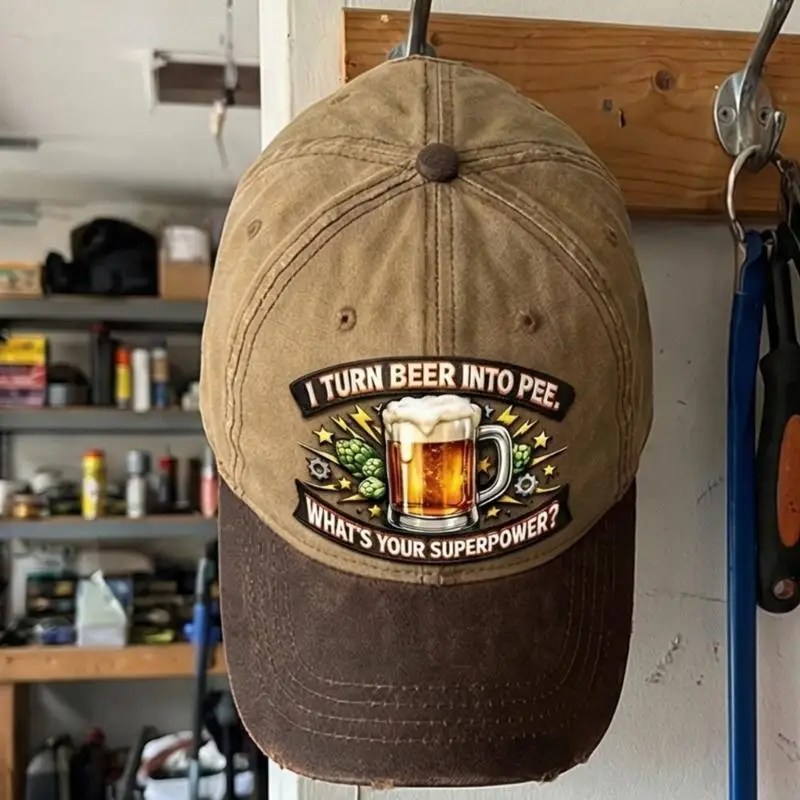 Drinking Party Hat Fun Baseball Cap For Men Women And Youth Comfortable Cotton Baseball Hat for Night Club Dressingup Y08E