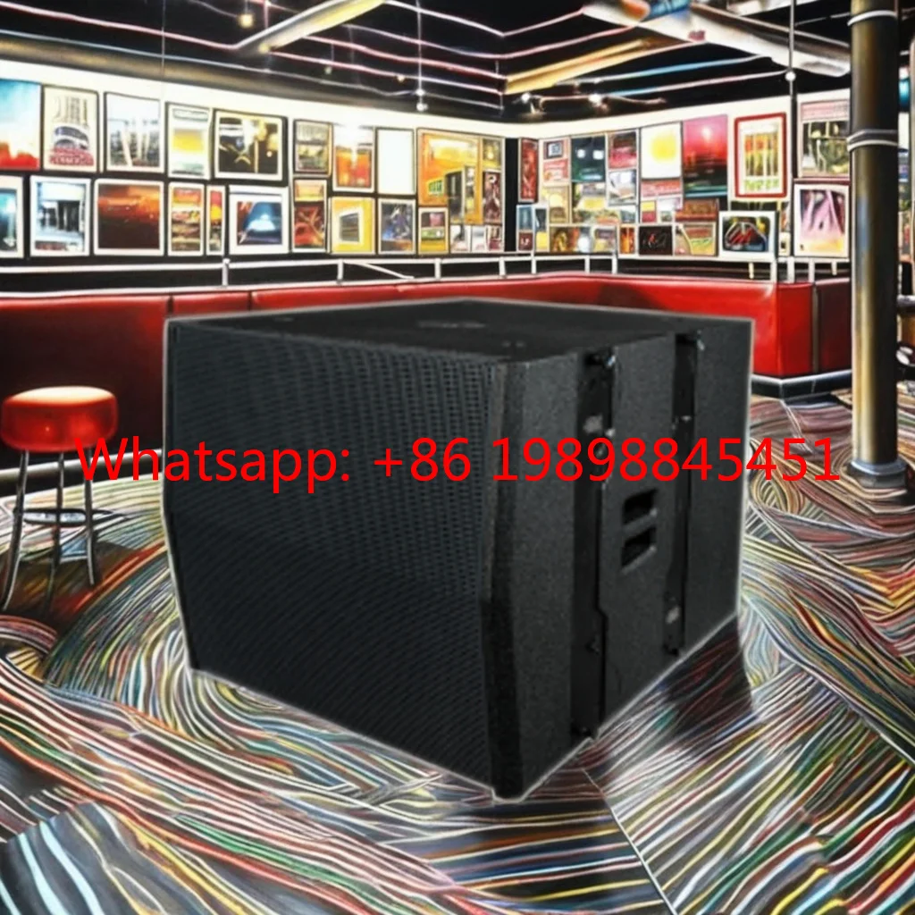 18 Inch Wear-resistant Paint Stage Subwoofer 650W-2400W for Club Line Array