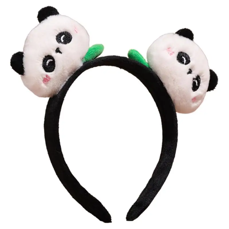 

Animal Headbands Novelty Headband Cartoon Novelty Panda Hair Hoop Accessory Perfect For Halloween Christmas Cosplay Birthday