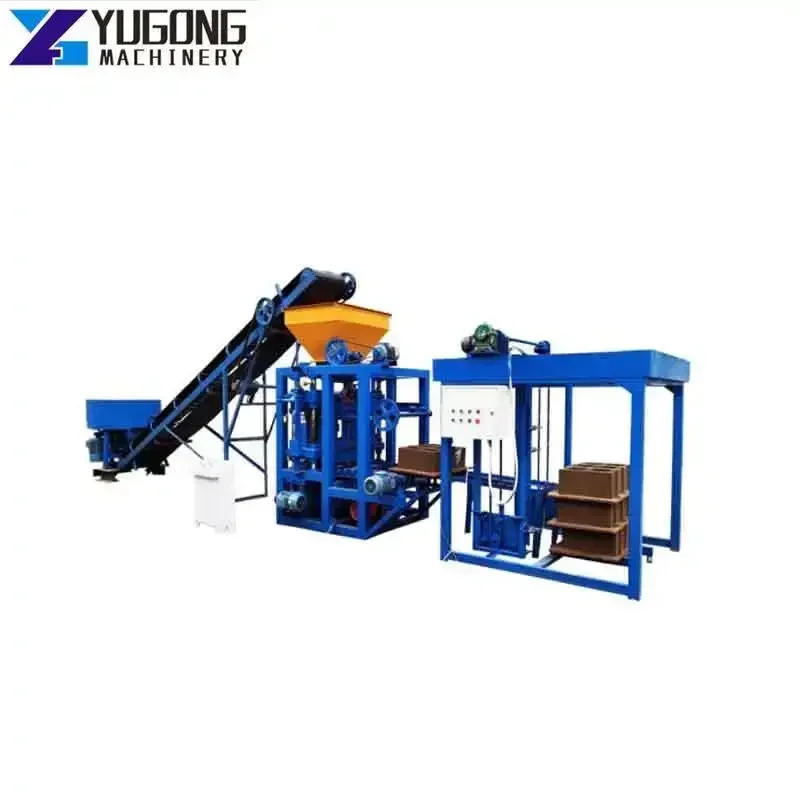 Hot Sale Cinder Block Cement Block Brick Making Machine Production Line Construction Hollow Block Making Machinery Plant for US