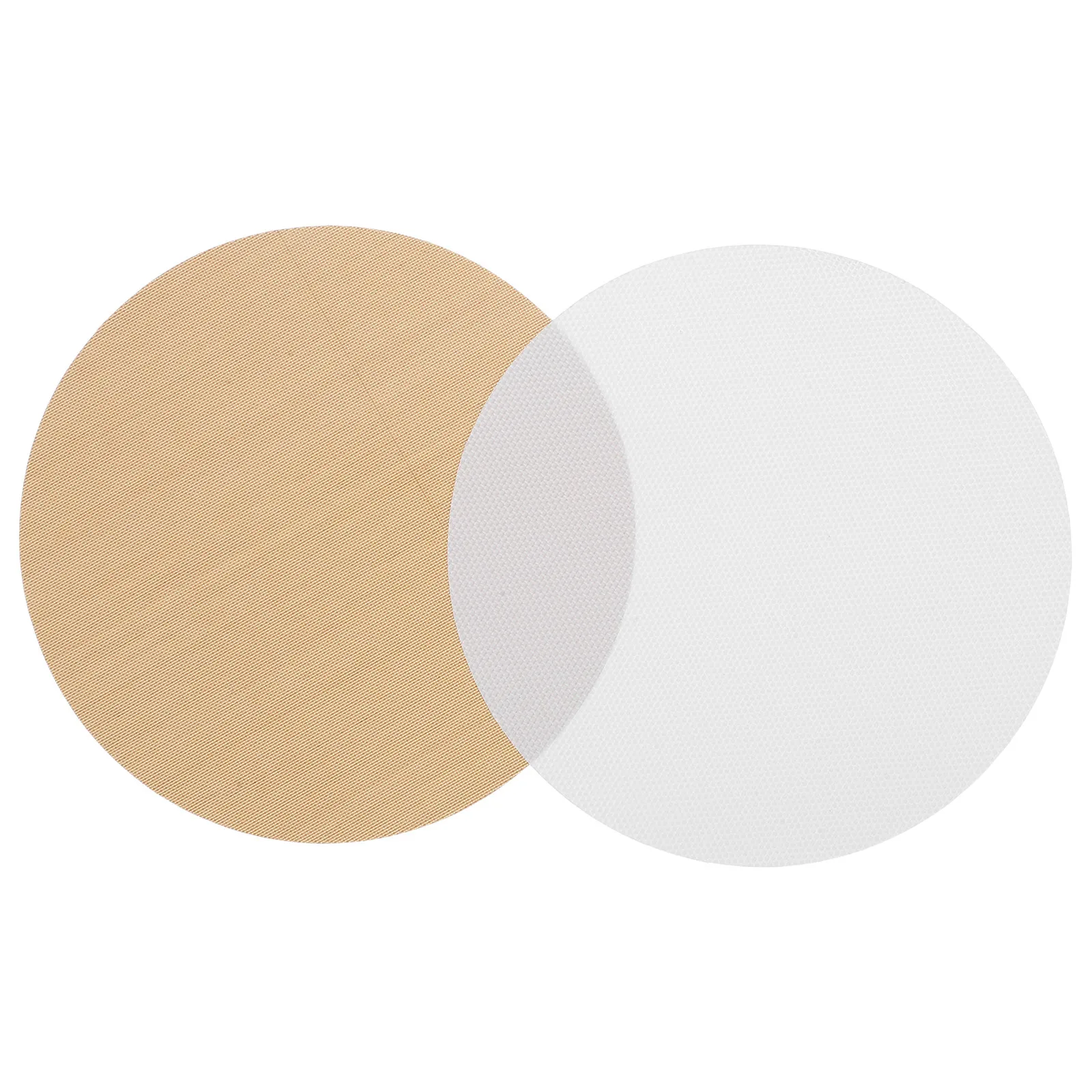 

2Pcs Drum Cylinder Lamp Shade Diffuser Fire-Resistant Cloth Ceiling Light Bulbs Cover Round Light Dimming Soft Illumination