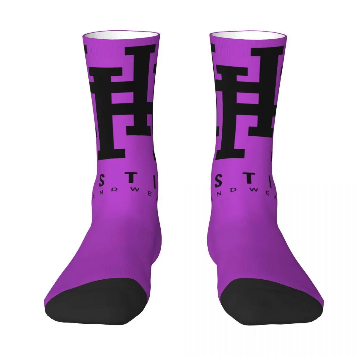 Hosstile-Calcetines de ciclismo con estampado 3D para hombre y mujer, calcetín Unisex, estilo callejero, Crazy