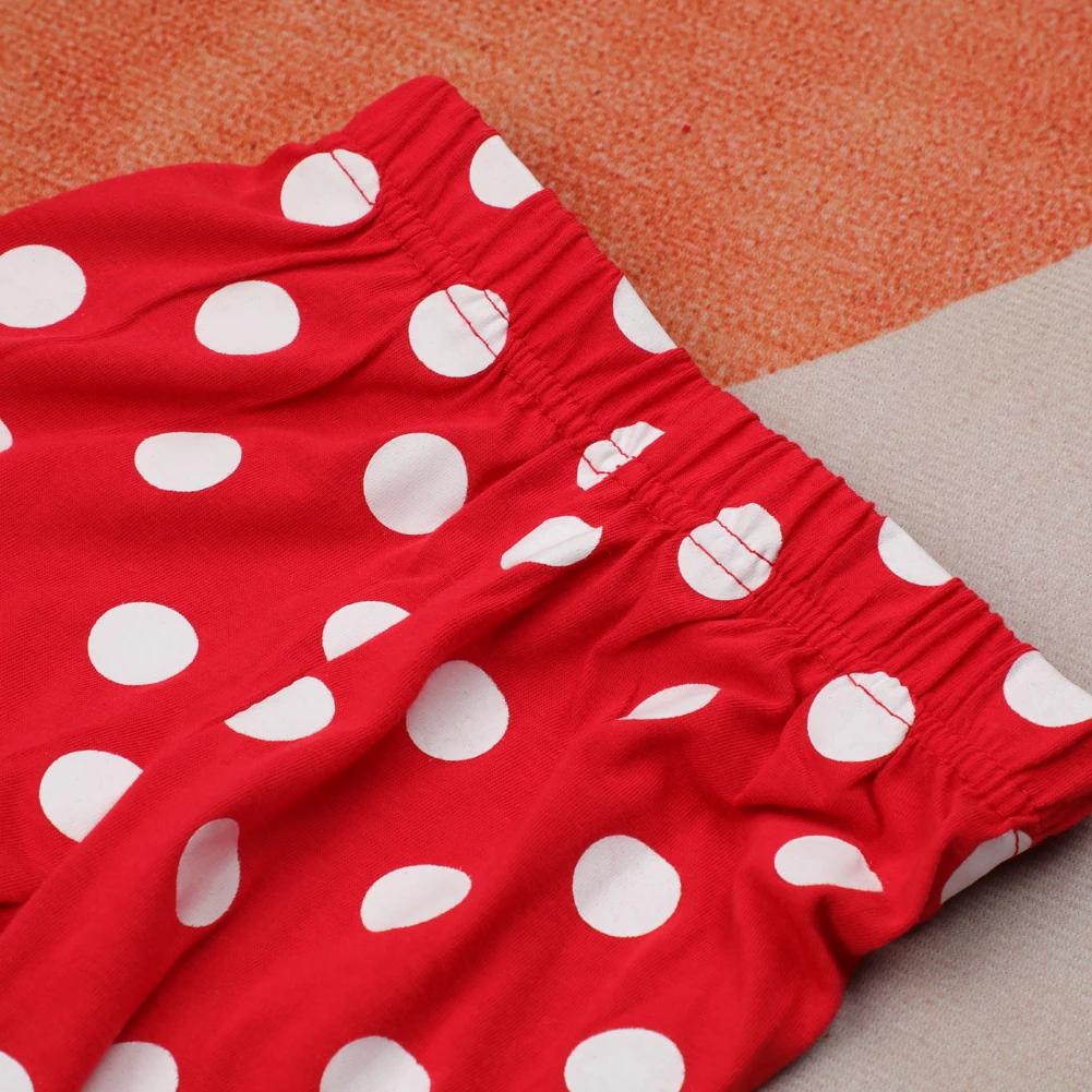 New Spring Kids Pjs Sets Minnie Pajamas for Children Cotton Boy Sleepwear Baby Pyjamas Long Sleeve Girl Sets Nightwear 2-7Years image 3