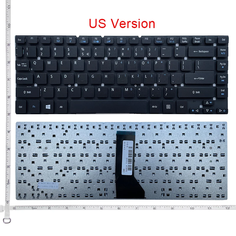 BR/US/Spanish/Russian Keyboard For Acer MS2343 Z8C EC E1-472G E1-410 P246-M P246-MG P245 P446 ZQN For GATEWAY NV47 NV47H MS2317