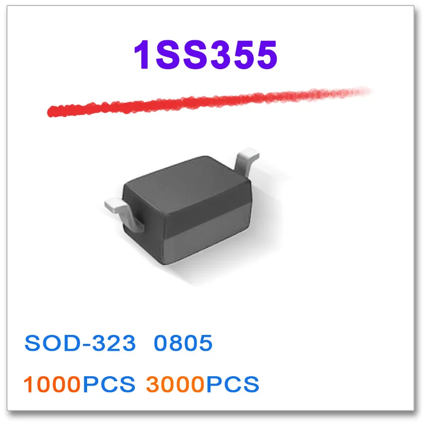 JASNPROSMA 1SS355 SOD323 1000PCS 3000PCS 0805 High quality SOD-323 355 1SS