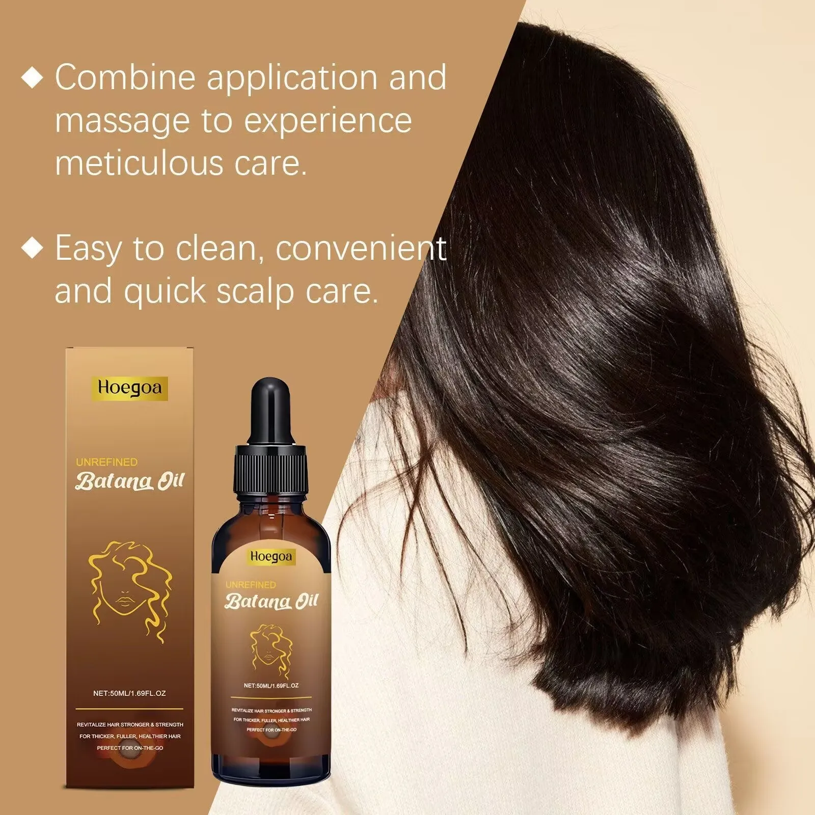 

Batana Hair Oil Rosemary Hair Growth Nourishes Hair Follicle Strengthens Roots Anti Loss Repair Dry Hair Regrowth Scalp Care Oil