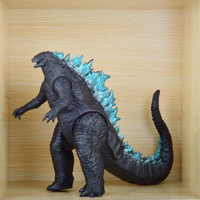 Godzilla King of Monsters Runaway Mechanical Red lotus Planet Godzilla Action Figure Collection Model Toy Kid Birthday Gift