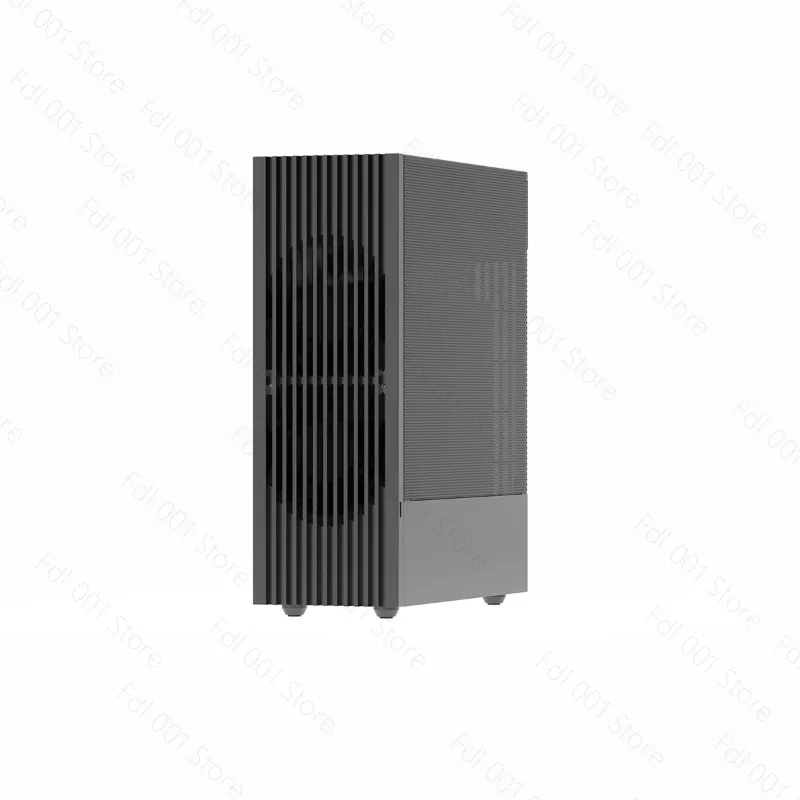 4.9L half-height knife card mini chassis, air-cooled flex in-line design, aluminum alloy cnc small 1u structure