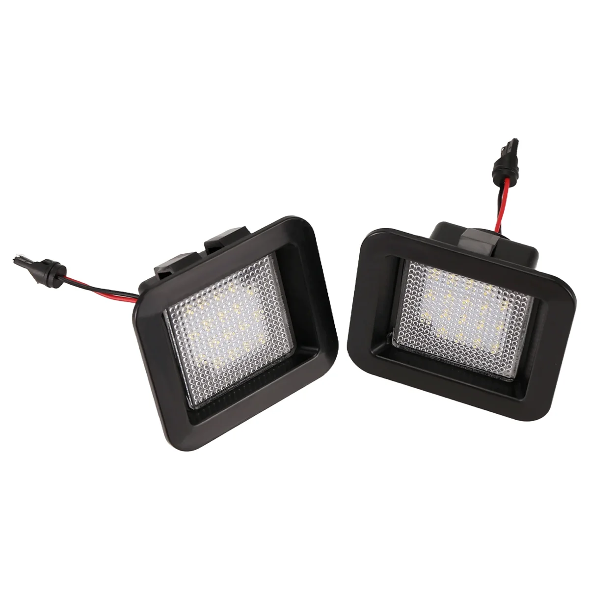 2Pcs LED Car Rear License Number Plate Light FL3Z-13550-A FL3Z13550A for 2015-2018