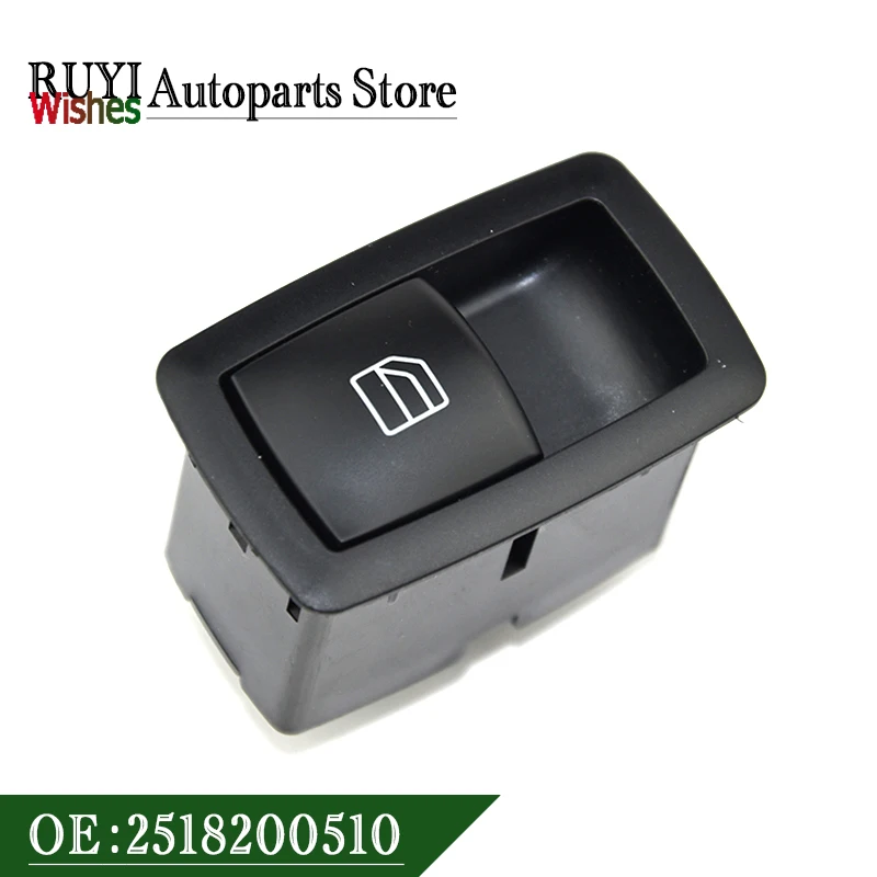 2518200510 New Power Window Switch Button Passenger Side For Mercedes A B ML GL R Class W251 W169 W245 X164 W164 251 820 05 10