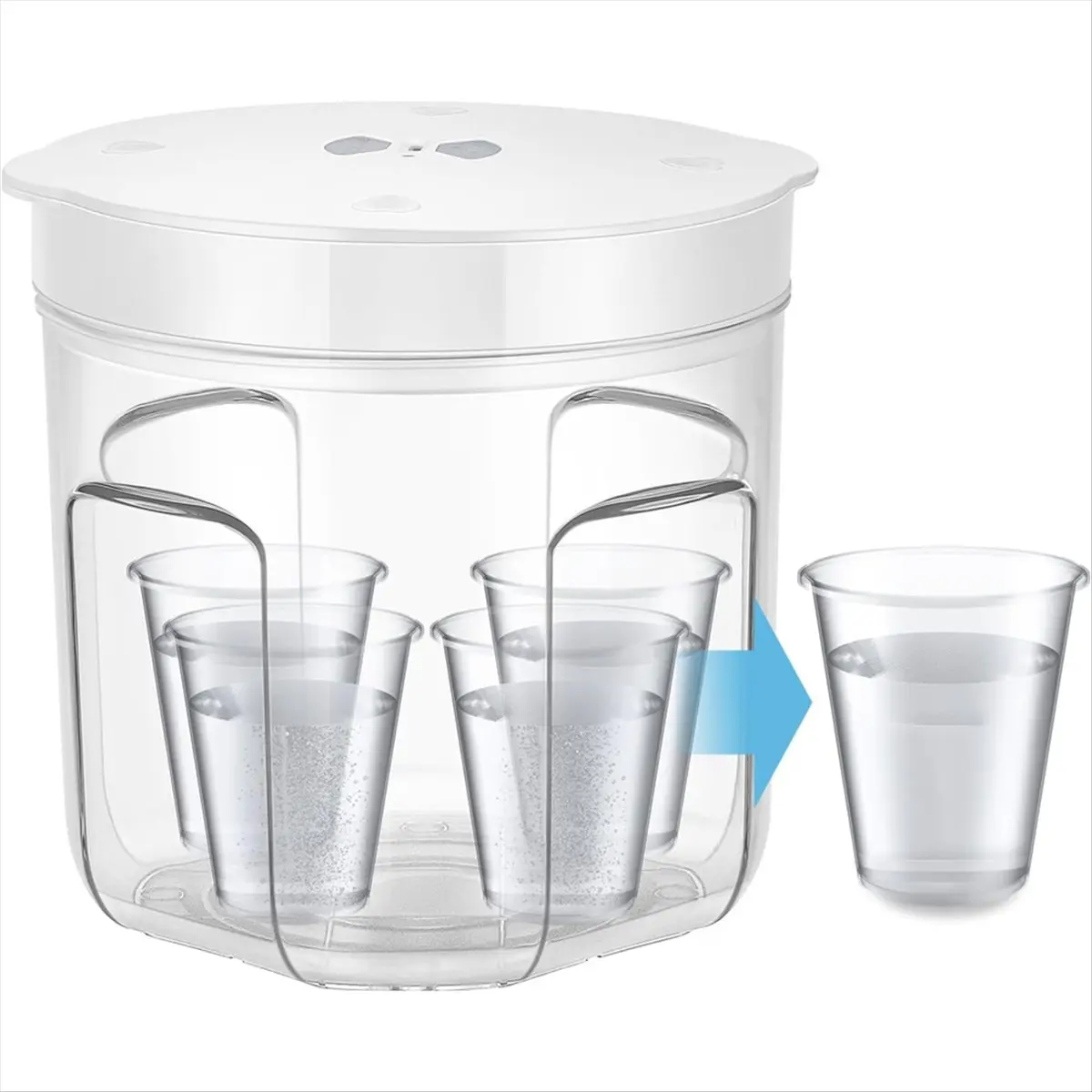 A79G Resin Bubble-Remover 3L Capacity, 95kPa Resin Vacuum Chamber, Remove Bubbles-Within 10 Mins, for Epoxy Resin, US Plug