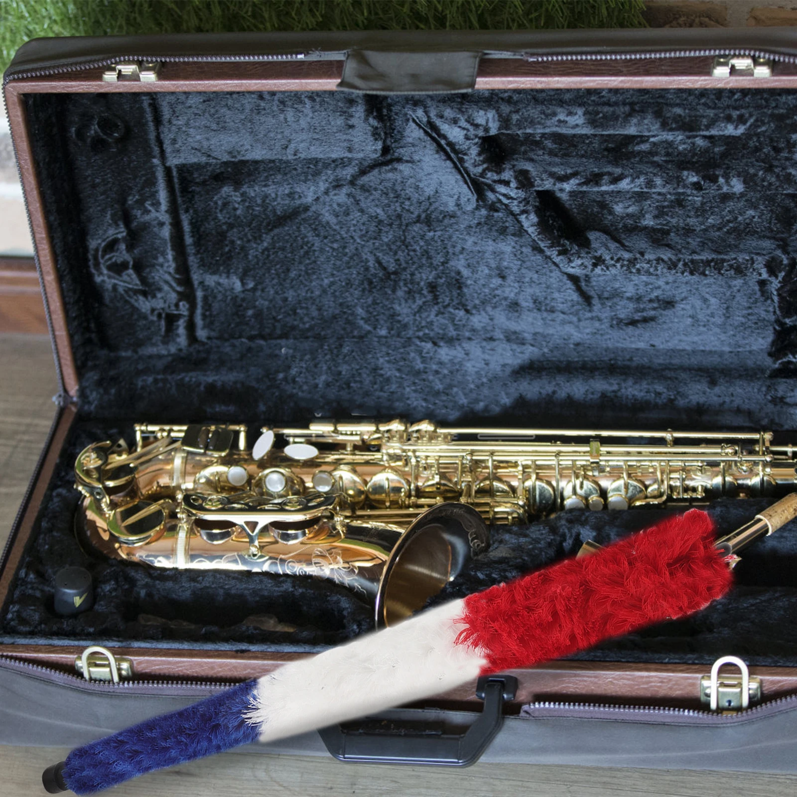 

Saxophone Cleaning Strips Flute Tool Maintain Instrument Brush Pad Saver Oboe Cleaner Brushes Clarinet