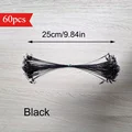Negro-25cm-60pcs