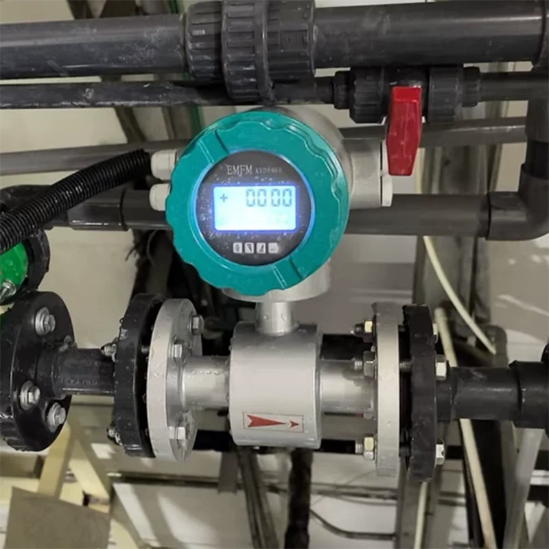 Интеллектуальный электромагнитный расходомер