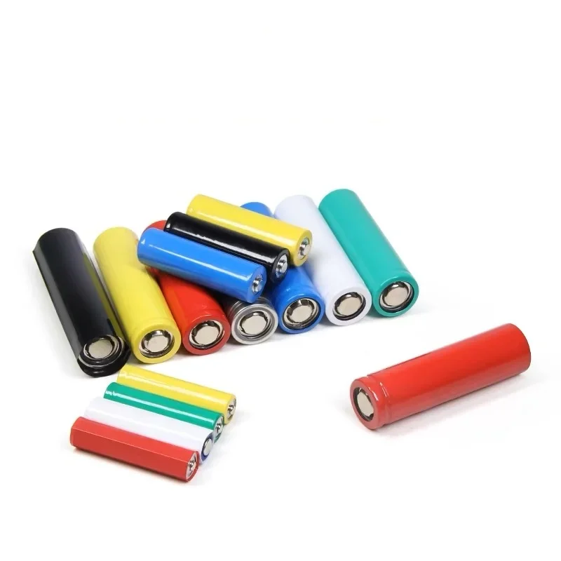 20/50/100/500pcs 18650 Lipo Battery Wrap PVC Heat Shrink Tube Precut Width 29.5mm x 72mm Insulated Film Protect Case Pack Sleeve