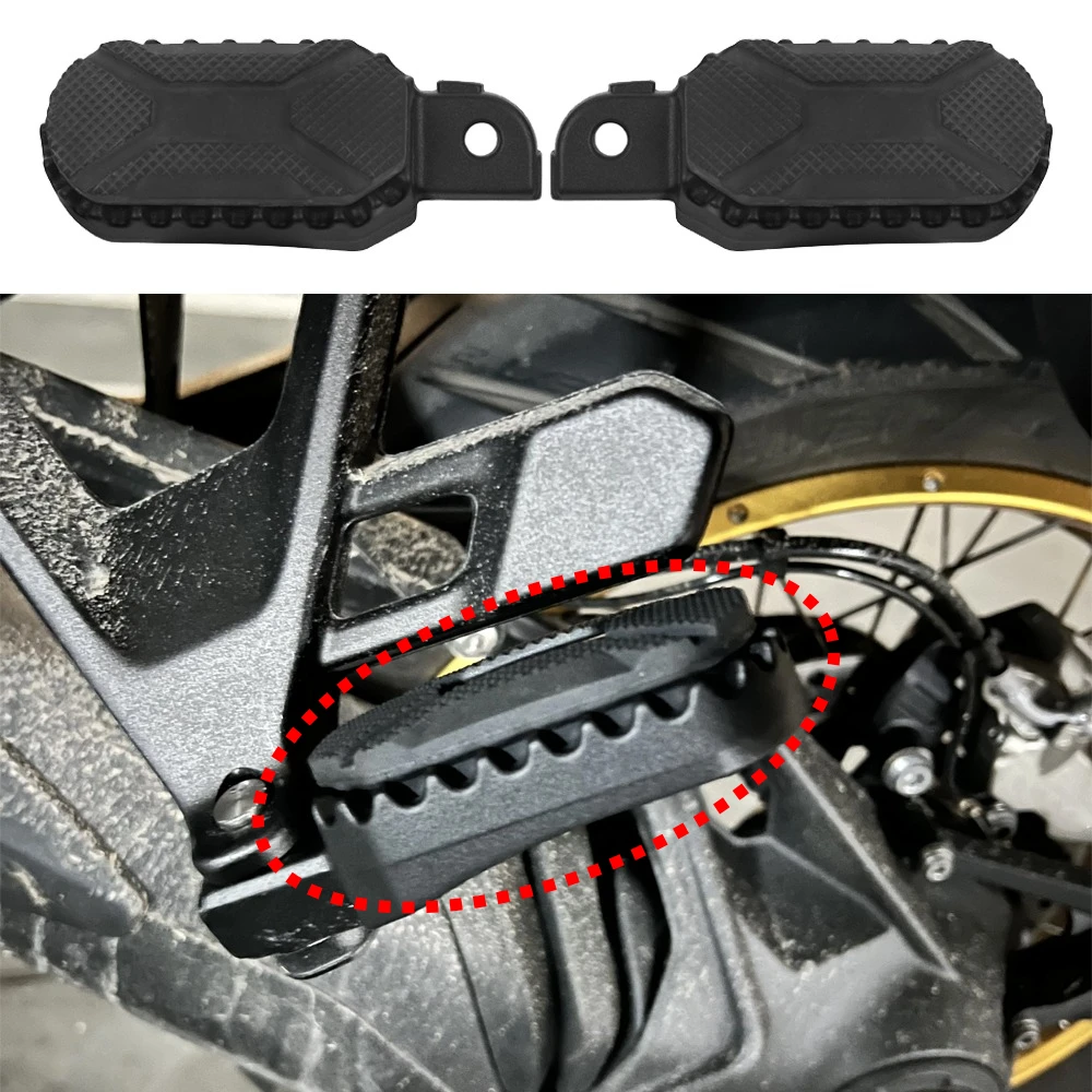 Motorrad-Fußrasten hinten für BMW R1300GS Pegs R1300 GS ADV R 1300 GS Adventure 2023 2024 2025 Beifahrer-Fußpedale