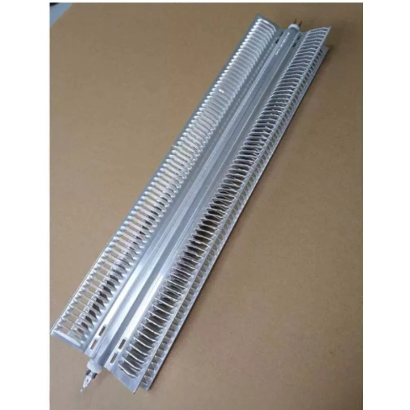 X-Shaped Aluminum Fin Radiator 660mm 230V 2000W, Air Curtain Dry-Fired Baseboard Heater