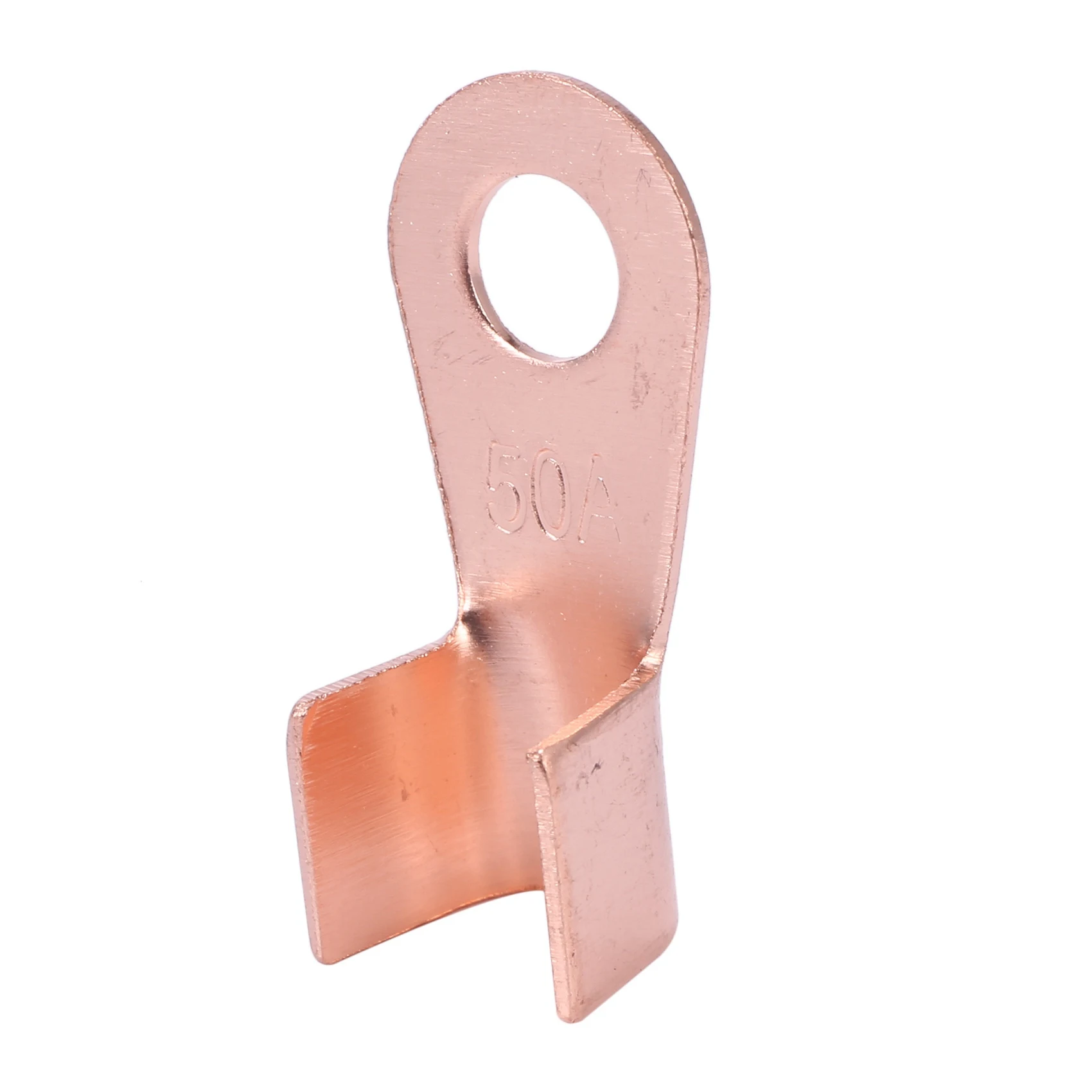 140X Open Barrel Copper Ring Lug Terminals Wire Crimp Connector Assortment Kit OT 10A 20A 30A 40A 50A-ABGL