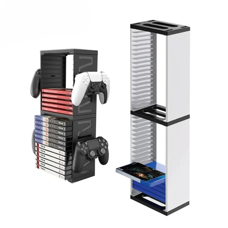 Suitable for Switch/PS4/XBOX/PS5 storage rack Handle holder Disc storage rack
