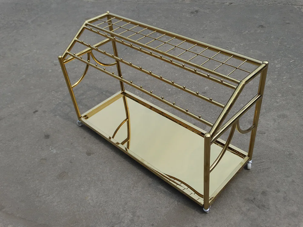Stainless steel European umbrella frame, hotel lobby length umbrella storage rack