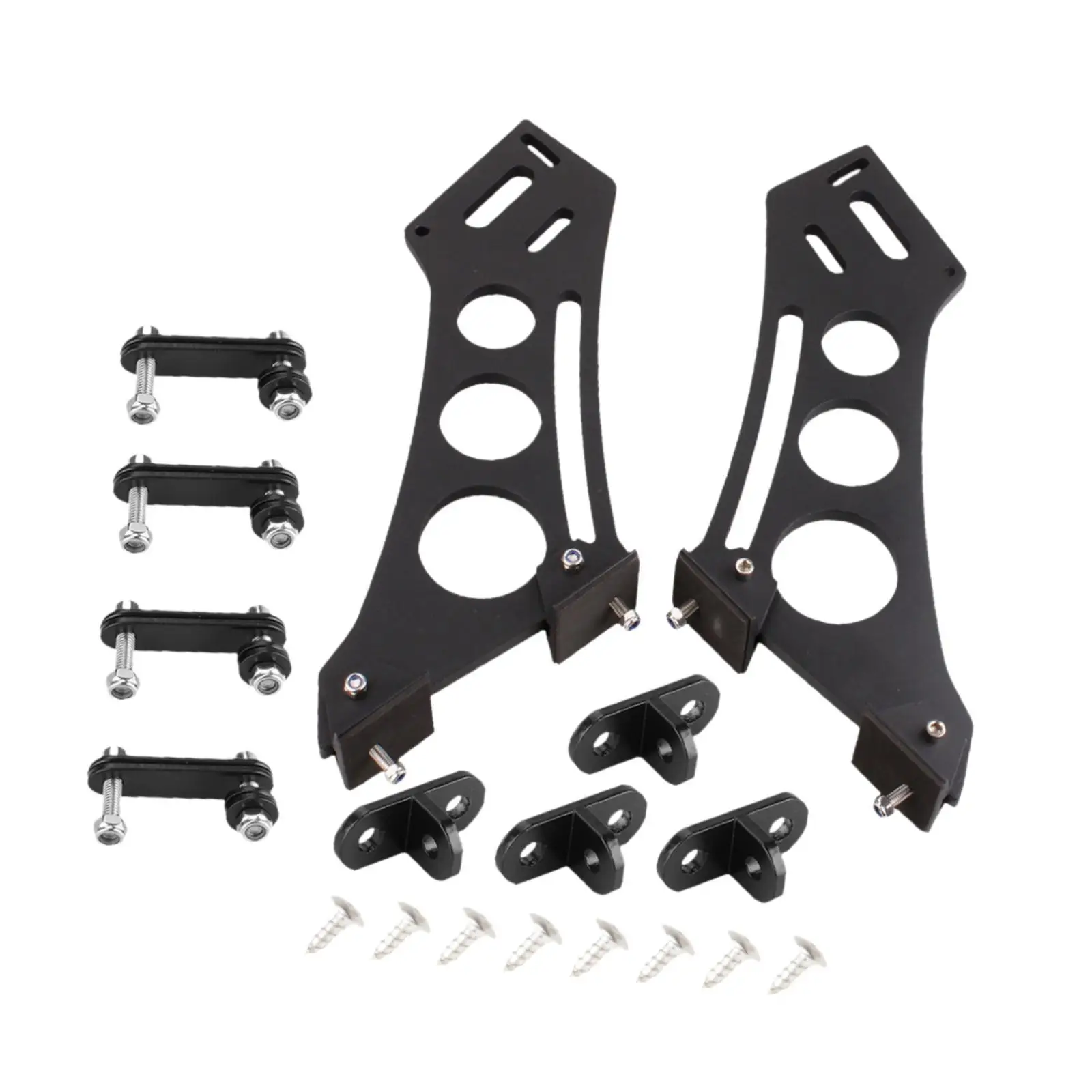 2x Generic Spoiler Legs Mount Brackets Easy to Install Spare Parts Accessory