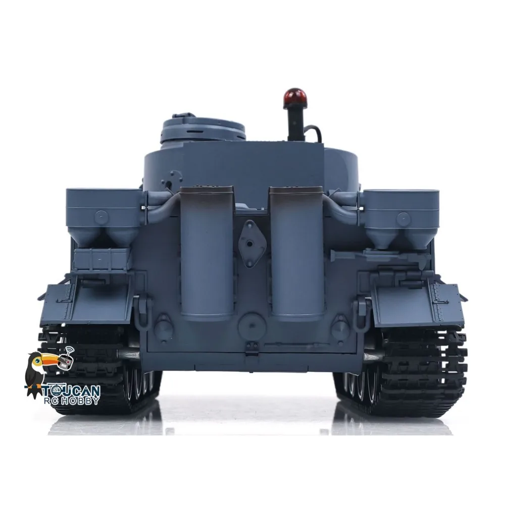 Heng Long 1/16 RC Tank 7.0 Tiger I Plastic Radio Control Tanks Model 3818 W/ 360° Turret Barrel Recoil Remoted Panzer Toys - view 6
