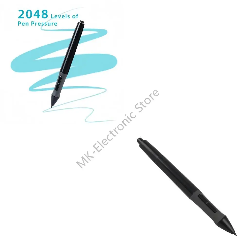 

R2LF Digital Drawing Pen 2048 Pressure Double Customizable Controls Aluminum Pen