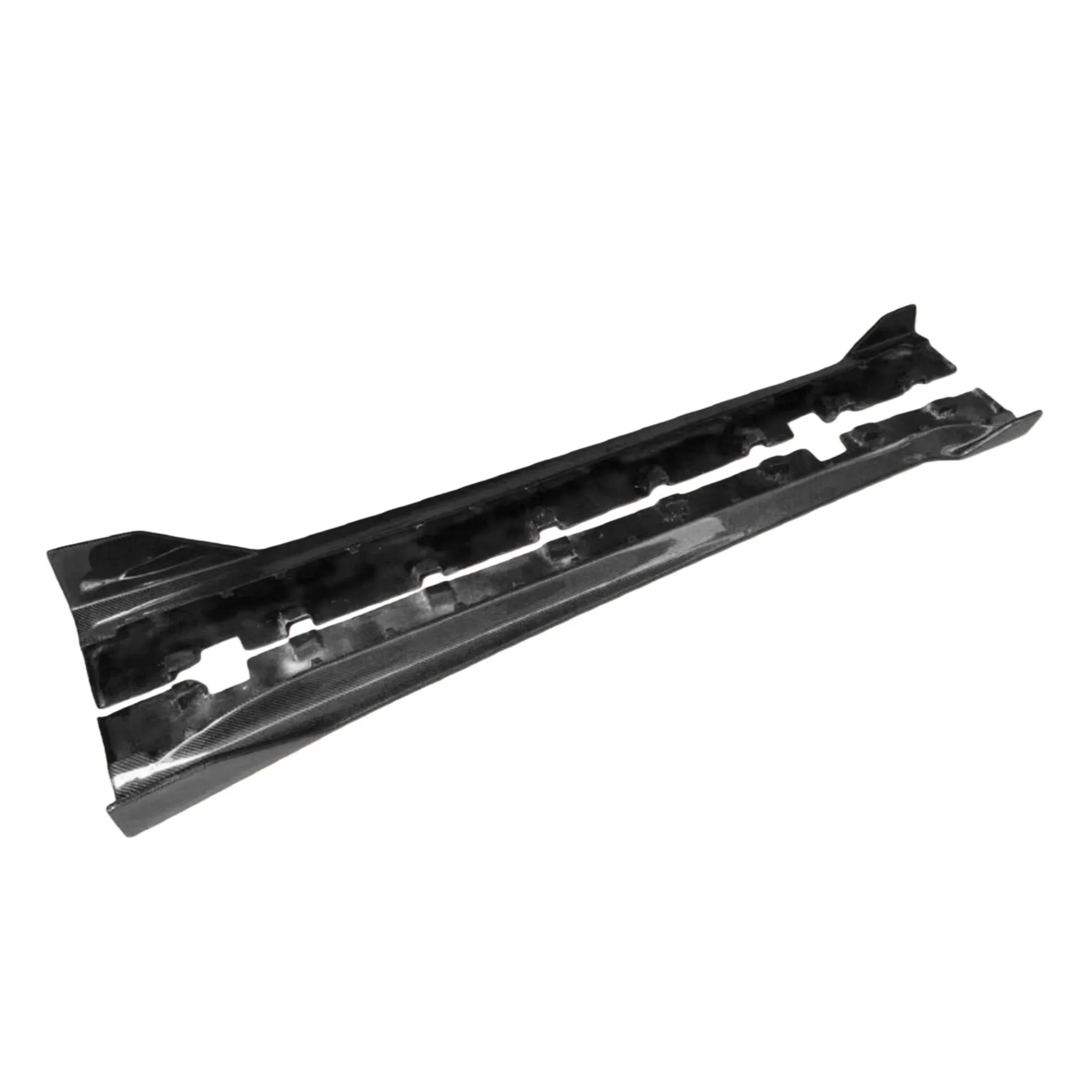 

ForCarbon Fiber Side Skirt Automotive Parts Body Kit For Ford Mustang 15-22 Modified Side Bumper Skirt Exterior Decoration