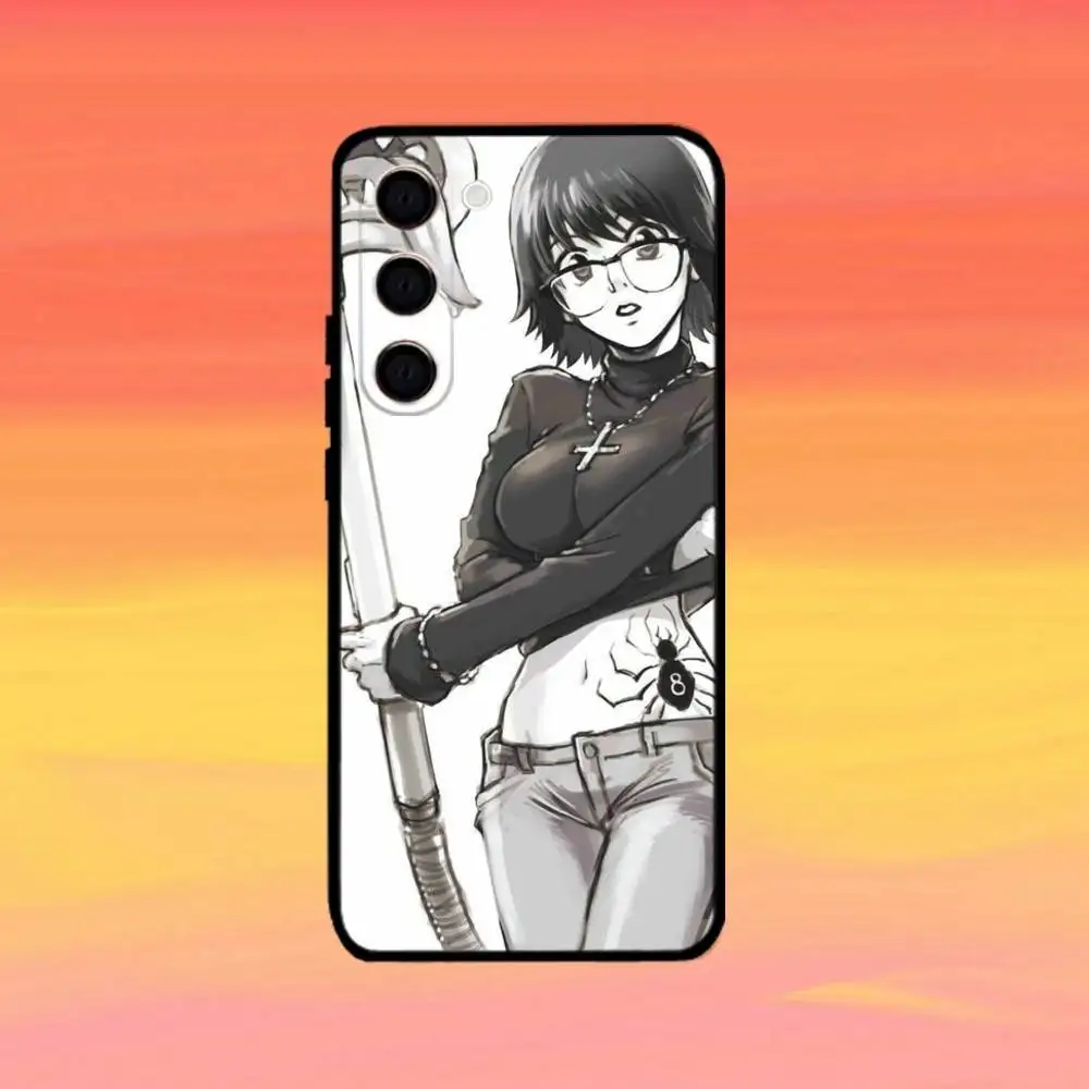 S-Shizuku M-Murasaki Anime  Phone Case For Samsung Galaxy A73,A72,A71,A70,A53,A52,A51,Others Soft Black Cover