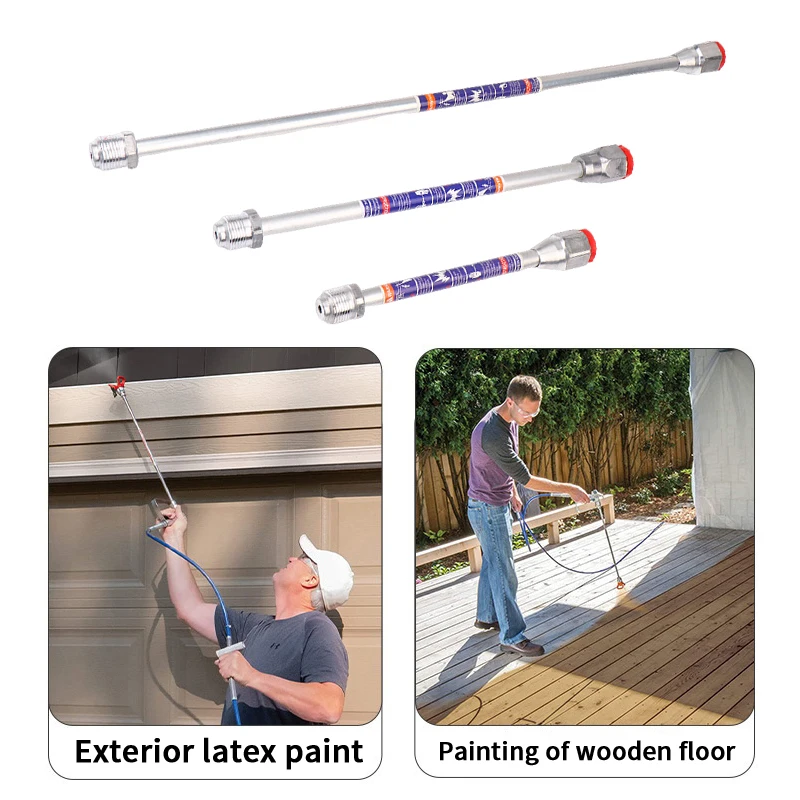 

Удлинитель распылителя краски, портативный универсальный запасная часть, безвоздушный распылитель краски, распылитель, наконечник распыления, палочки для рисования