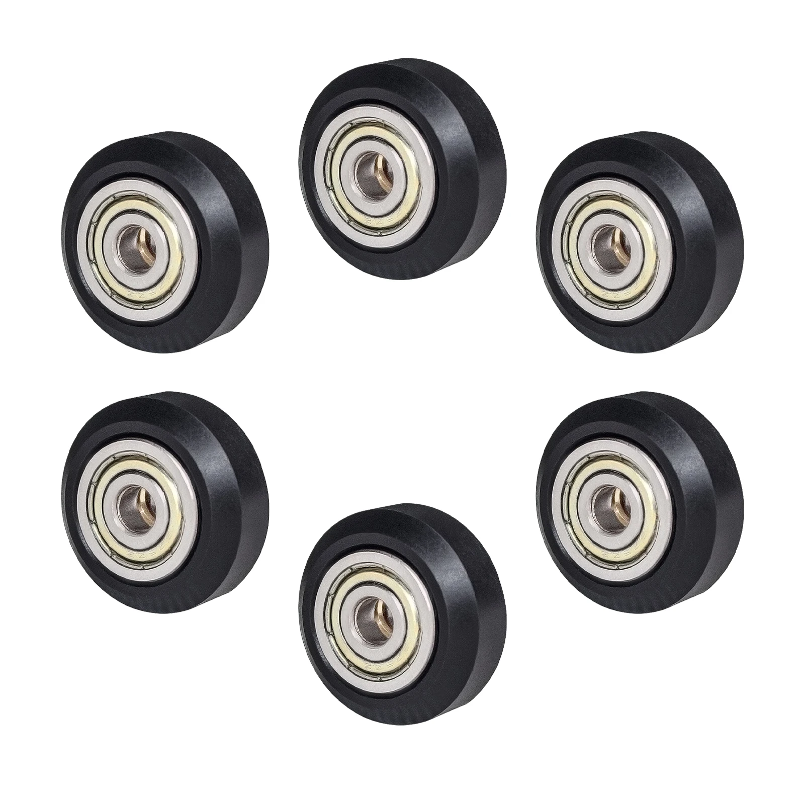 3D Printer Parts POM Pulley Wheel 625zz Idler Pulley Gear Passive Round Wheel Compatible with  Ender 3 CR-10 CR-10S