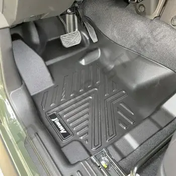 適用於鈴木吉姆尼 JB64 JB74 2019 2020 2021 2022 2023 三門車型的 5D TPE 左舵自動擋手動擋車型地毯式腳踏墊 10 最佳銷售 5D汽車腳墊 - №6