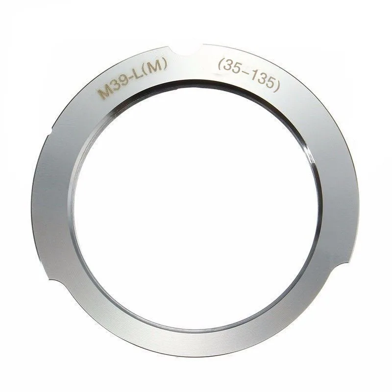 Metal M39 L39-LM L/M (35-135) Body Adapter Ring for Leica L39 Screw to Leica M 35-135mm