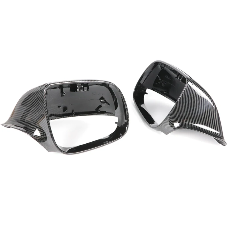Glossy Black Side Wing Rear View Mirror Cover Case Shell Replace