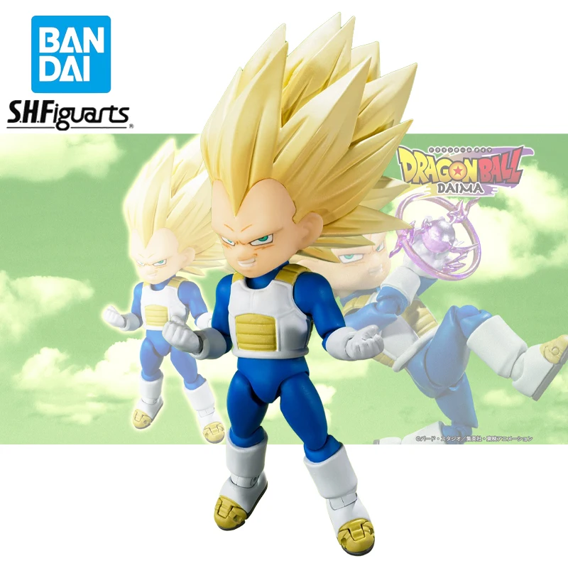 

Original Bandai S.H.Figuarts Super Saiyan 3 Genuine Vegeta Action Anime Figure PVC Collectible Dolls Statuette Ornament Gifts