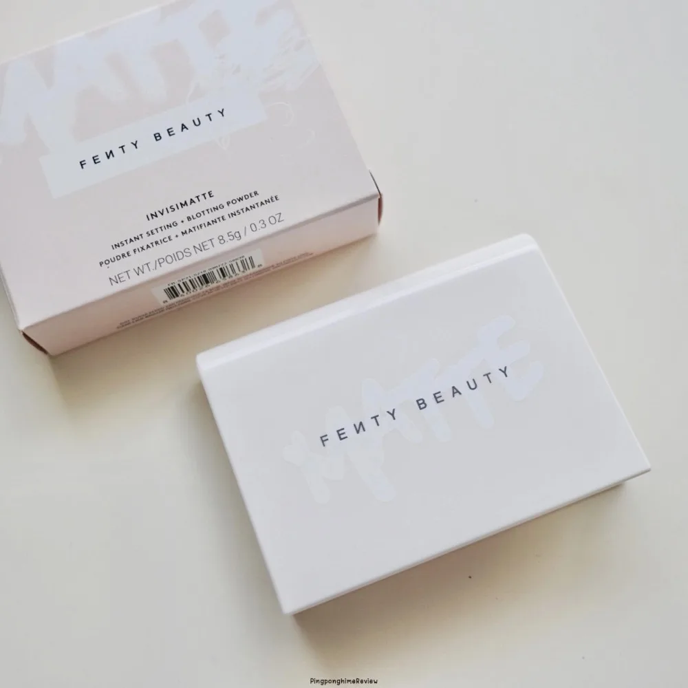 8,5g Original FentyBeauty Transparentes Fixier-Make-up-Puder Aufhellend Ölkontrolle Matt Invisimatte Sofort Fixierendes Abschweißpuder