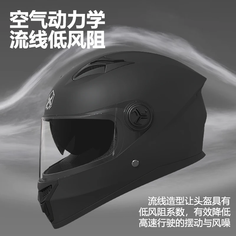 خوذة دراجة نارية كاملة الوجه كاسكو موتو وحدات السلامة Capacetes لمحرك سكوتر متكامل Motorsiklet Kask #3