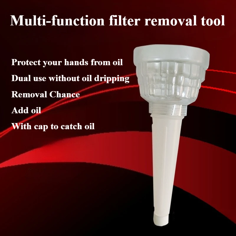 1 шт. масляная воронка, воронка для быстрого заполнения, полипропиленовая воронка для защиты от разливов, аксессуары для транспортных средств, воронка для бензинового двигателя, фильтр для автомобильного использования премиум-класса