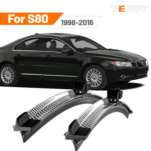 Imagen 1 del producto Para Volvo S80 I II 1998-2016 2003 2006 2007 2008 2009 2010 2011 2013 2015 2 uds limpiaparabrisas delantero limpiaparabrisas