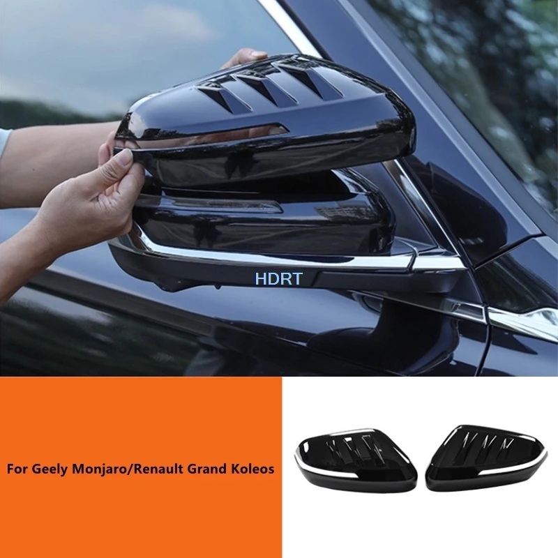 

For Geely Monjaro/Renault Grand Koleos/Xingyue L 2021 + Car Styling Rear View Mirror Shell Side Reverse Mirror Cover Accessories