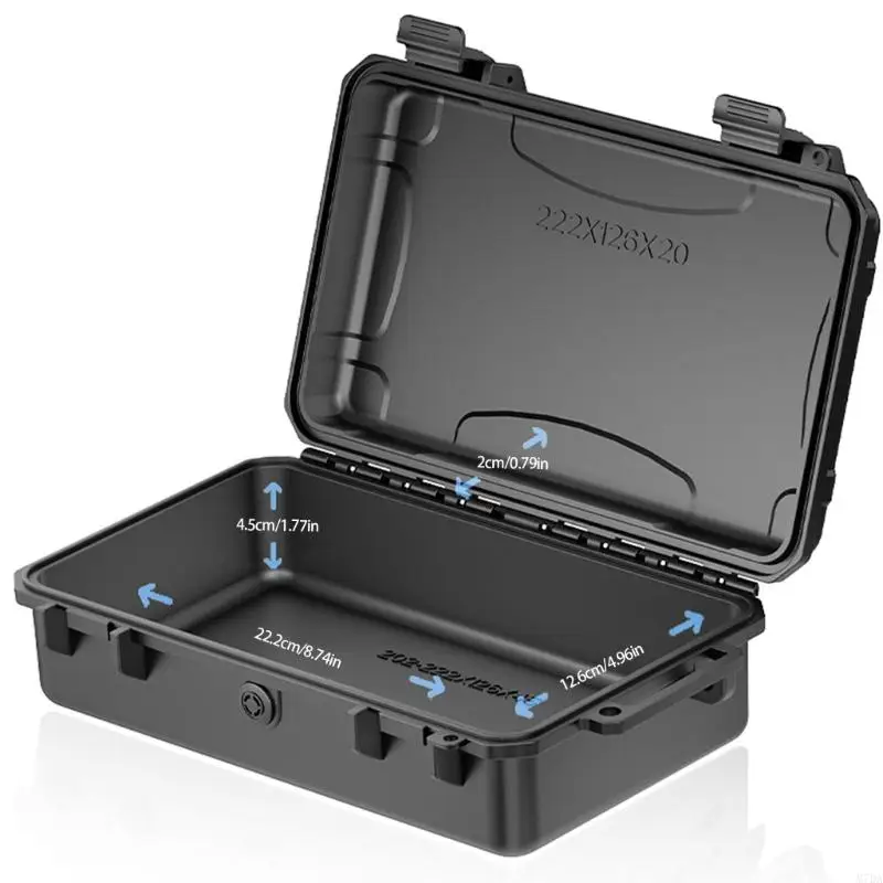 M7DA Watertight ABS Protective Case With Reinforced Structure And Pressure Adjustment Valves For Sensitive Devices