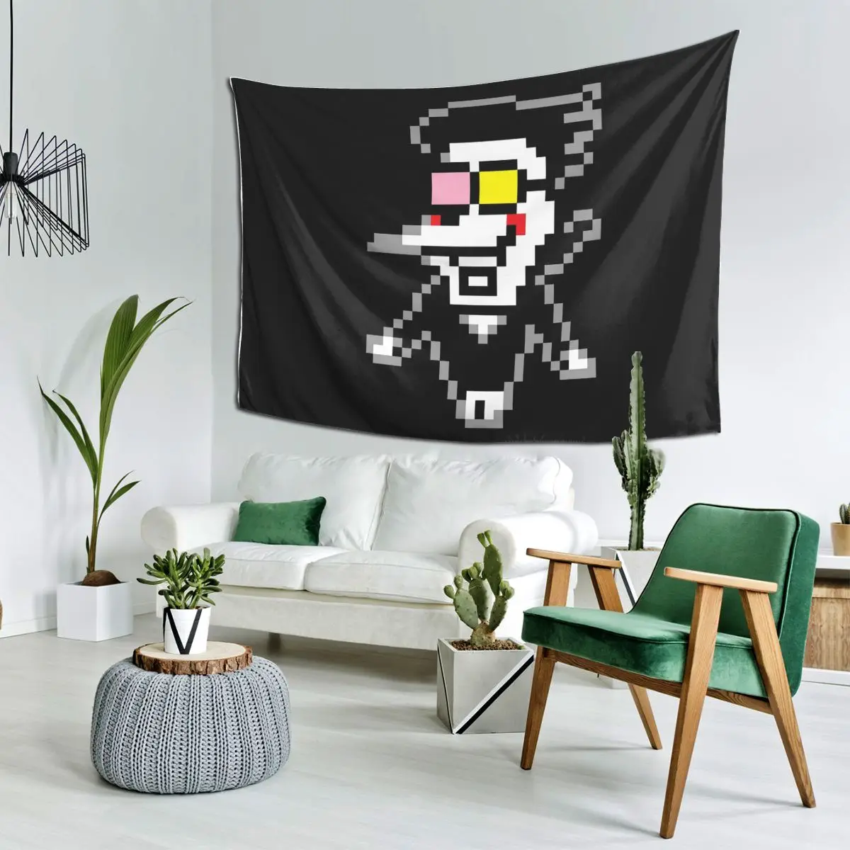 Deltarune Chapter  Spamto Tapestry Decor Art Aesthetic Tapestries for Living Room Bedroom Home Wall Cloth Wall Hanging