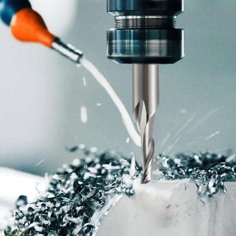 

Q2Q4 Highly Speed Steel Single Flute End Mill Cutter For Aluminum Routings Highly Speed Steel Cutter Metal Cutting Tool