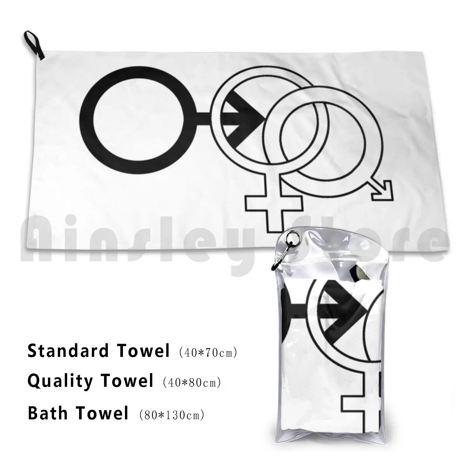 Cuckold Symbol ( White ) Custom Towel Bath Towel Cuckold Hotwife Cuck Queen Of Spades Cuckqueen Swinger Bull