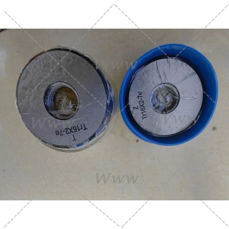 Trapezoidal Thread Ring Gauge Plug Gauge Pass Stop Gauge Tr48x8 Tr50x8 Tr52x8 Left Teeth 7e 8e 7H 8H LH Go and Nogo