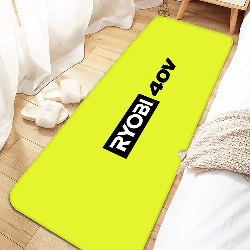 Ryobi Door Mat Entrance Non-slip Doormat Washable Kitchen Carpet Living Room Hallway Rugs Bathroom Bath Door Mats