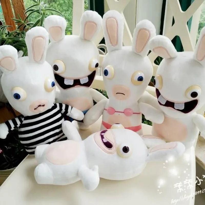 

Креативный кролик плюшевые игрушки Аниме Crazy Lehman кролик мягкие куклы милые забавные животные кукла крик кролик подарок для детей