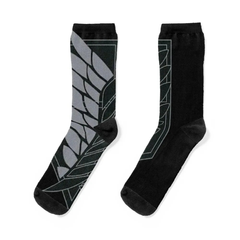 Exploration Battalion - SNK - B&W Socks basketball cute football Men's Socks Luxury Women's