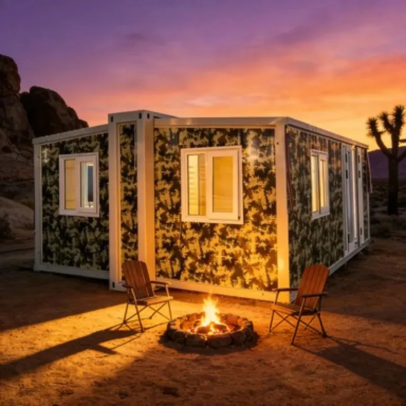 Compact Prefabricated House With Bathroom and Kitchen for Student Dormitories and Small Rental Homes