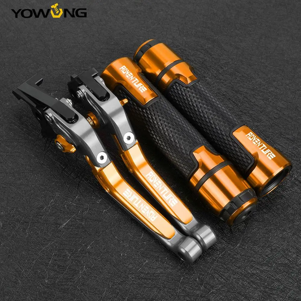 FOR 890 Adventure R S 790 890 ADV R 790 Adventure 2019-2023 2022 Motorcycle Accessories Clutch Brake Lever Handlebar grips ends